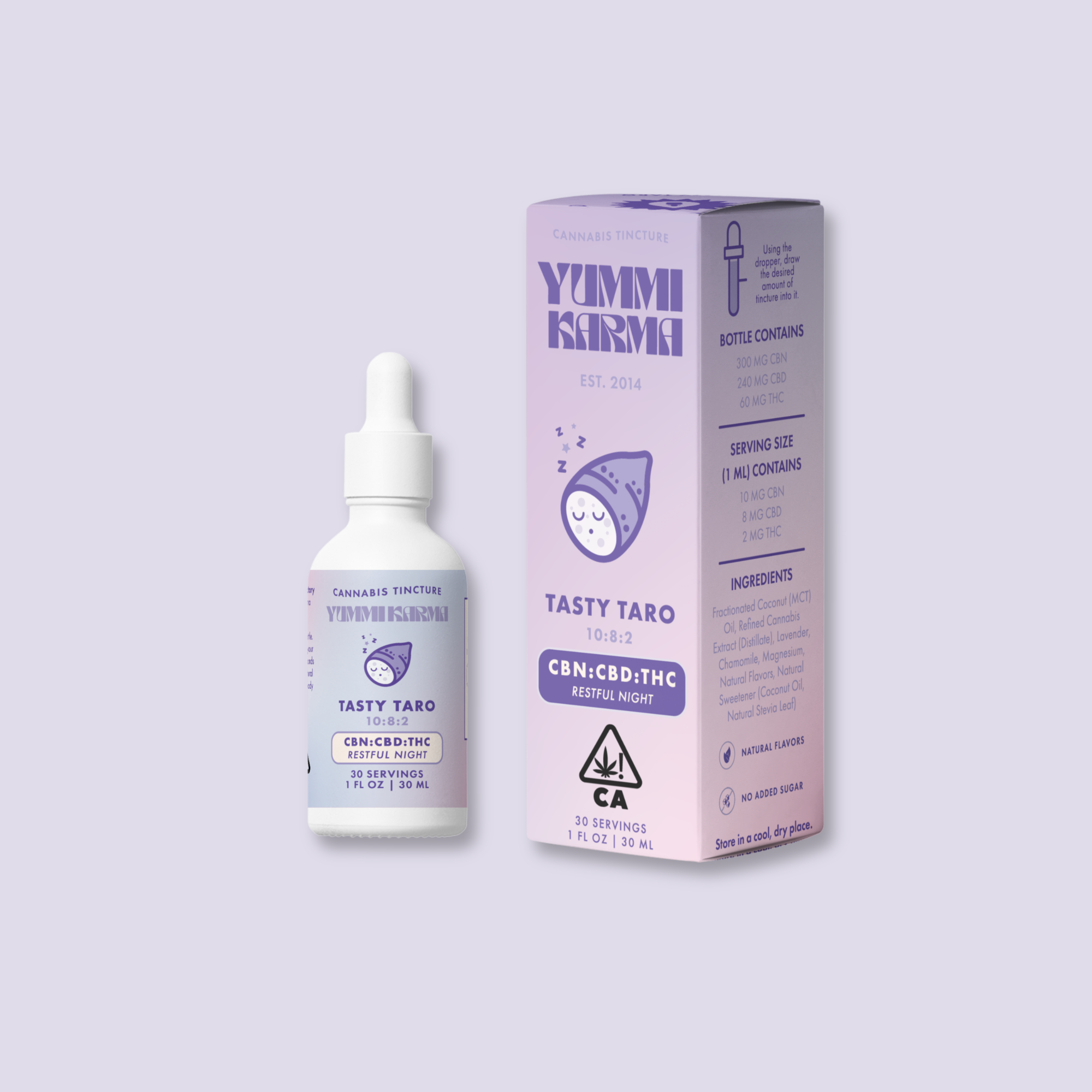 Tasty Taro 10:8:2 | Yummi Karma Cannabis Tincture